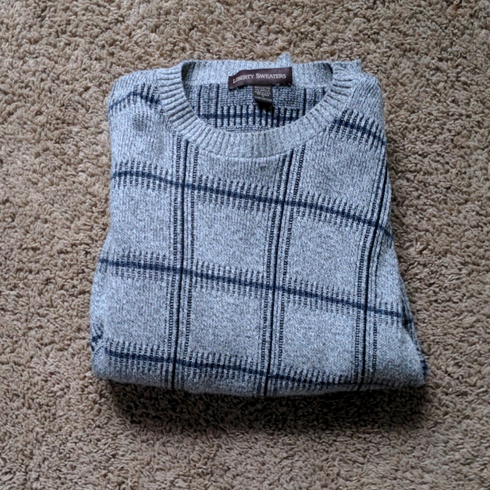 Liberty Sweaters Striped Dad Sweater